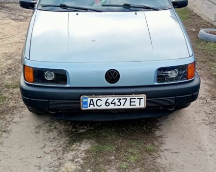 Синий Фольксваген Пассат, объемом двигателя 1.8 л и пробегом 325 тыс. км за 1800 $, фото 1 на Automoto.ua