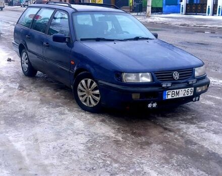 Синий Фольксваген Пассат, объемом двигателя 1.9 л и пробегом 39 тыс. км за 1000 $, фото 1 на Automoto.ua