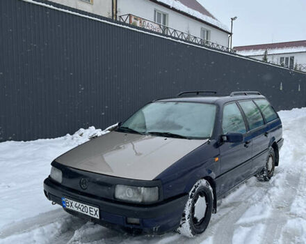 Синий Фольксваген Пассат, объемом двигателя 1.78 л и пробегом 321 тыс. км за 1550 $, фото 1 на Automoto.ua