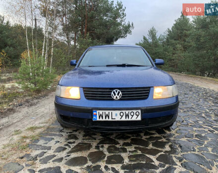 Фольксваген Пассат 1998 в Заречном на Automoto.ua Синий Фольксваген Пассат, объемом двигателя 1.9 л и пробегом 350 тыс. км за 1800 $, фото 1 на Automoto.ua