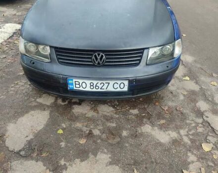 Синий Фольксваген Пассат, объемом двигателя 1.9 л и пробегом 403 тыс. км за 2600 $, фото 1 на Automoto.ua