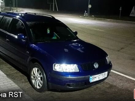 Фольксваген Пассат 1999 в Кагарлыке на Automoto.ua Синий Фольксваген Пассат, объемом двигателя 1.8 л и пробегом 590 тыс. км за 3550 $, фото 1 на Automoto.ua