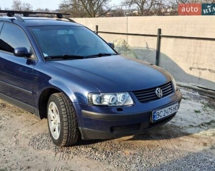Синий Фольксваген Пассат, объемом двигателя 1.9 л и пробегом 475 тыс. км за 4600 $, фото 1 на Automoto.ua