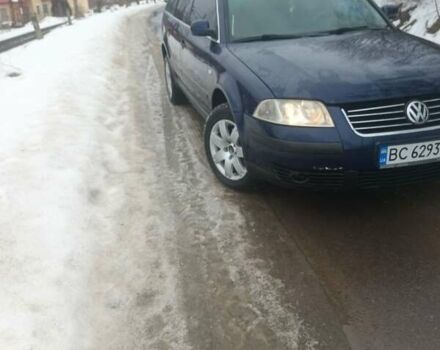 Синий Фольксваген Пассат, объемом двигателя 1.9 л и пробегом 350 тыс. км за 3950 $, фото 1 на Automoto.ua