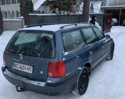 Синий Фольксваген Пассат, объемом двигателя 1.9 л и пробегом 250 тыс. км за 3450 $, фото 1 на Automoto.ua