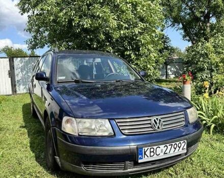 Синий Фольксваген Пассат, объемом двигателя 1.9 л и пробегом 400 тыс. км за 2100 $, фото 1 на Automoto.ua
