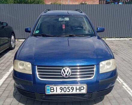 Синий Фольксваген Пассат, объемом двигателя 1.98 л и пробегом 280 тыс. км за 3900 $, фото 1 на Automoto.ua