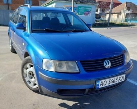 Синий Фольксваген Пассат, объемом двигателя 1.9 л и пробегом 440 тыс. км за 3400 $, фото 1 на Automoto.ua