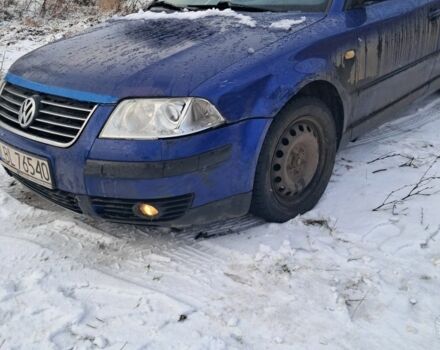 Синий Фольксваген Пассат, объемом двигателя 1.9 л и пробегом 430 тыс. км за 2350 $, фото 1 на Automoto.ua