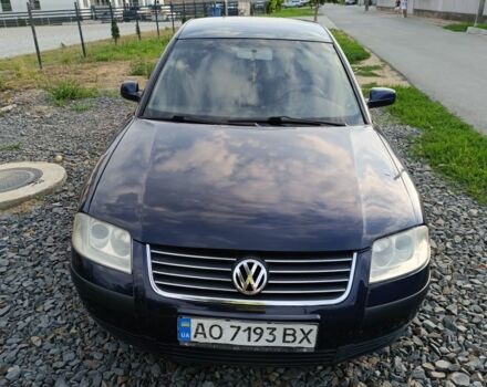 Синий Фольксваген Пассат, объемом двигателя 1.9 л и пробегом 445 тыс. км за 3900 $, фото 1 на Automoto.ua