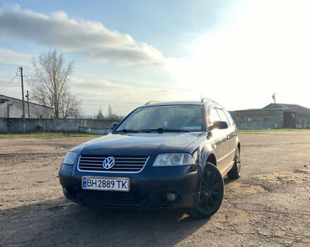 Синий Фольксваген Пассат, объемом двигателя 1.9 л и пробегом 404 тыс. км за 3800 $, фото 1 на Automoto.ua