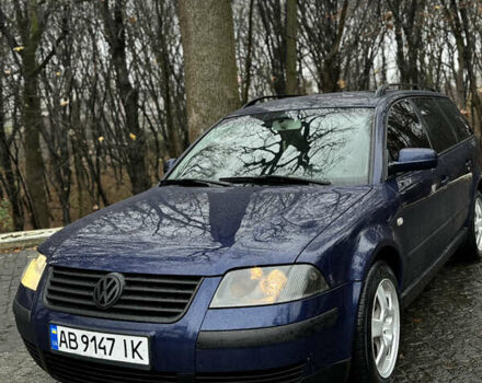 Синий Фольксваген Пассат, объемом двигателя 1.9 л и пробегом 410 тыс. км за 3500 $, фото 1 на Automoto.ua