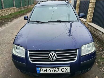 Синий Фольксваген Пассат, объемом двигателя 1.9 л и пробегом 470 тыс. км за 3500 $, фото 1 на Automoto.ua