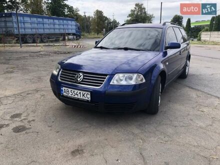 Фольксваген Пассат 2001 в Тростянце на Automoto.ua Синий Фольксваген Пассат, объемом двигателя 1.98 л и пробегом 220 тыс. км за 3900 $, фото 1 на Automoto.ua