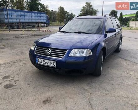 Синий Фольксваген Пассат, объемом двигателя 1.98 л и пробегом 220 тыс. км за 3900 $, фото 1 на Automoto.ua