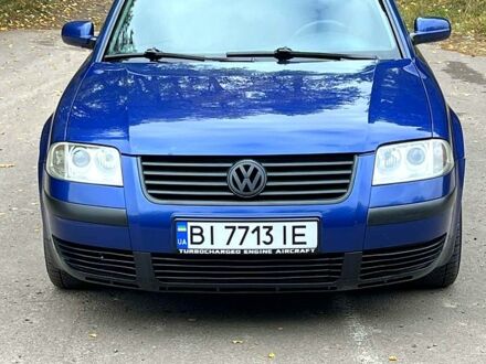 Синий Фольксваген Пассат, объемом двигателя 1.8 л и пробегом 320 тыс. км за 4500 $, фото 1 на Automoto.ua
