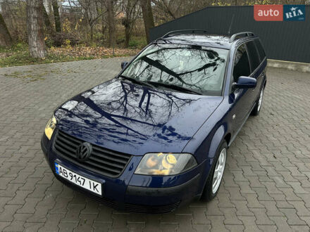 Синий Фольксваген Пассат, объемом двигателя 1.9 л и пробегом 410 тыс. км за 3550 $, фото 1 на Automoto.ua
