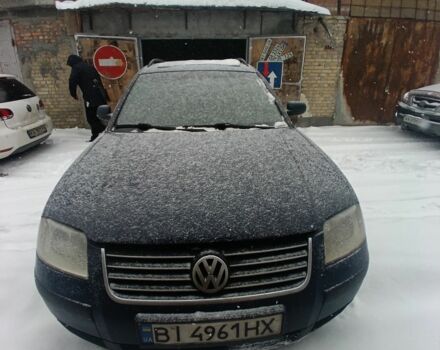 Синий Фольксваген Пассат, объемом двигателя 1.9 л и пробегом 555 тыс. км за 3400 $, фото 1 на Automoto.ua