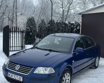 Синий Фольксваген Пассат, объемом двигателя 1.9 л и пробегом 278 тыс. км за 1400 $, фото 1 на Automoto.ua