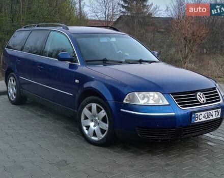 Синий Фольксваген Пассат, объемом двигателя 2.5 л и пробегом 421 тыс. км за 3650 $, фото 1 на Automoto.ua