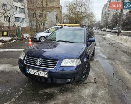 Синий Фольксваген Пассат, объемом двигателя 1.9 л и пробегом 435 тыс. км за 4200 $, фото 1 на Automoto.ua