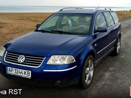 Синий Фольксваген Пассат, объемом двигателя 2.5 л и пробегом 354 тыс. км за 3000 $, фото 1 на Automoto.ua