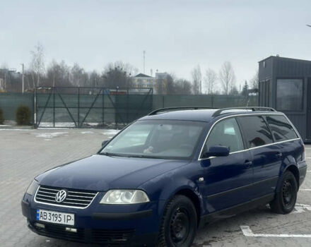 Синий Фольксваген Пассат, объемом двигателя 1.9 л и пробегом 482 тыс. км за 2300 $, фото 1 на Automoto.ua
