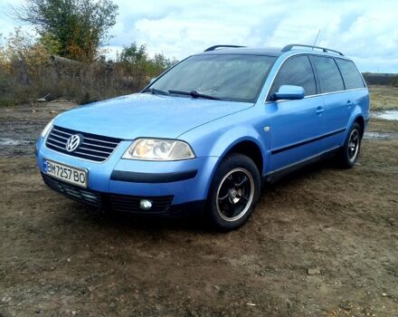 Синий Фольксваген Пассат, объемом двигателя 1.9 л и пробегом 340 тыс. км за 4200 $, фото 1 на Automoto.ua