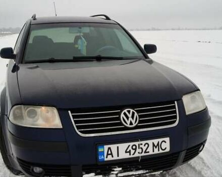 Синий Фольксваген Пассат, объемом двигателя 1.9 л и пробегом 386 тыс. км за 4600 $, фото 1 на Automoto.ua