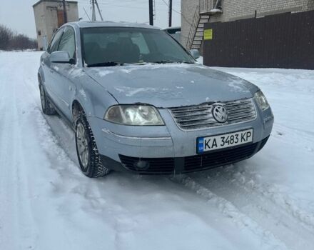 Синий Фольксваген Пассат, объемом двигателя 1.8 л и пробегом 410 тыс. км за 3200 $, фото 1 на Automoto.ua