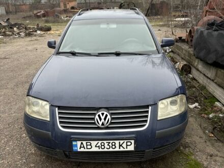 Синий Фольксваген Пассат, объемом двигателя 1.9 л и пробегом 450 тыс. км за 2800 $, фото 1 на Automoto.ua