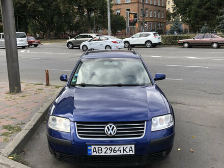 Синий Фольксваген Пассат, объемом двигателя 1.9 л и пробегом 347 тыс. км за 4100 $, фото 1 на Automoto.ua