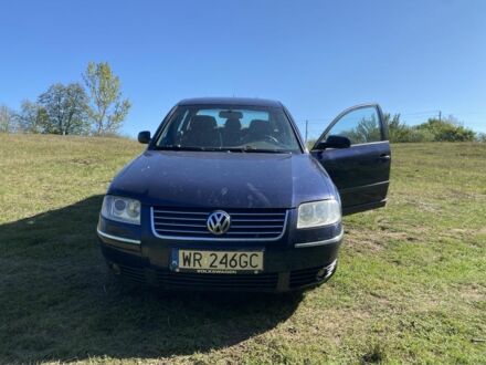 Фольксваген Пассат 2003 в Великом Бурлуке на Automoto.ua Синий Фольксваген Пассат, объемом двигателя 1.9 л и пробегом 425 тыс. км за 2500 $, фото 1 на Automoto.ua