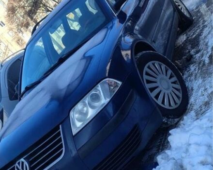 Синий Фольксваген Пассат, объемом двигателя 1.9 л и пробегом 314 тыс. км за 2540 $, фото 1 на Automoto.ua