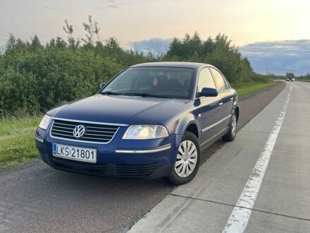 Фольксваген Пассат 2003 в Синельниковом на Automoto.ua Синий Фольксваген Пассат, объемом двигателя 1.9 л и пробегом 250 тыс. км за 2500 $, фото 1 на Automoto.ua