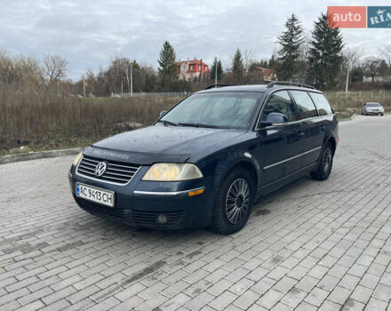 Синий Фольксваген Пассат, объемом двигателя 1.9 л и пробегом 472 тыс. км за 3500 $, фото 1 на Automoto.ua