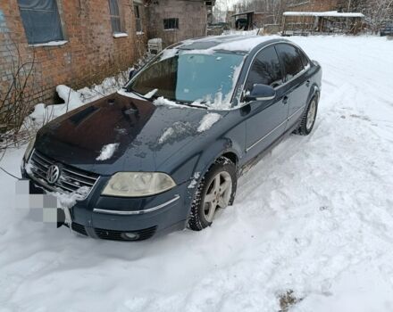 Синий Фольксваген Пассат, объемом двигателя 1.9 л и пробегом 407 тыс. км за 5300 $, фото 1 на Automoto.ua