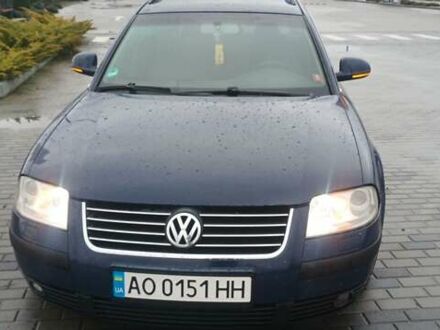 Синий Фольксваген Пассат, объемом двигателя 1.9 л и пробегом 314 тыс. км за 4700 $, фото 1 на Automoto.ua