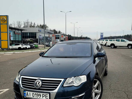 Фольксваген Пассат 2006 у Борисполе на Automoto.ua Синій Фольксваген Пассат, об'ємом двигуна 1.98 л та пробігом 210 тис. км за 6450 $, фото 1 на Automoto.ua