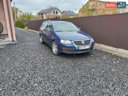 Фольксваген Пассат 2006 в Луцке на Automoto.ua Синий Фольксваген Пассат, объемом двигателя 1.9 л и пробегом 270 тыс. км за 5200 $, фото 1 на Automoto.ua
