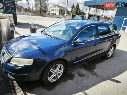 Фольксваген Пассат 2007 в Калиновке на Automoto.ua Синий Фольксваген Пассат, объемом двигателя 1.9 л и пробегом 303 тыс. км за 4500 $, фото 1 на Automoto.ua