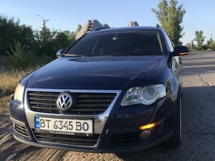 Фольксваген Пассат 2007 в Днепре (Днепропетровске) на Automoto.ua Синий Фольксваген Пассат, объемом двигателя 1.9 л и пробегом 405 тыс. км за 6500 $, фото 1 на Automoto.ua