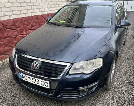 Синий Фольксваген Пассат, объемом двигателя 1.97 л и пробегом 251 тыс. км за 5650 $, фото 1 на Automoto.ua