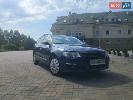 Фольксваген Пассат 2007 в Львове на Automoto.ua Синий Фольксваген Пассат, объемом двигателя 1.97 л и пробегом 280 тыс. км за 6000 $, фото 1 на Automoto.ua