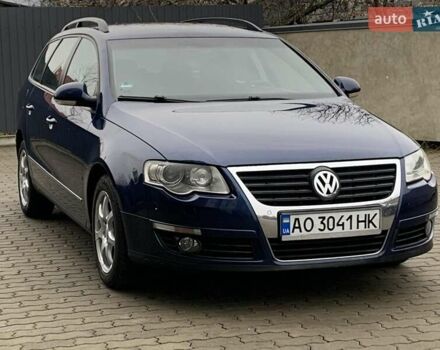 Синий Фольксваген Пассат, объемом двигателя 1.97 л и пробегом 283 тыс. км за 6399 $, фото 1 на Automoto.ua
