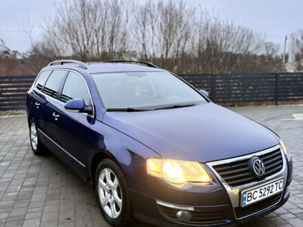 Синий Фольксваген Пассат, объемом двигателя 1.97 л и пробегом 306 тыс. км за 5000 $, фото 1 на Automoto.ua