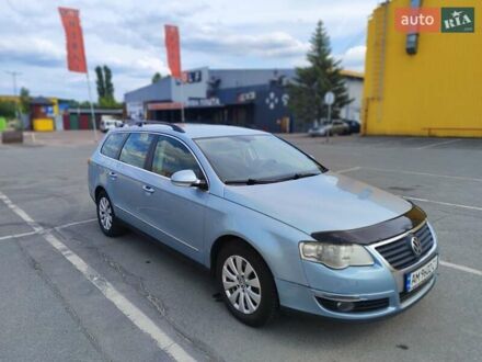 Фольксваген Пассат 2008 в Житомире на Automoto.ua Синий Фольксваген Пассат, объемом двигателя 2 л и пробегом 217 тыс. км за 7100 $, фото 1 на Automoto.ua