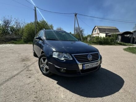 Фольксваген Пассат 2008 у Бердичеве на Automoto.ua Синій Фольксваген Пассат, об'ємом двигуна 2 л та пробігом 350 тис. км за 4999 $, фото 1 на Automoto.ua
