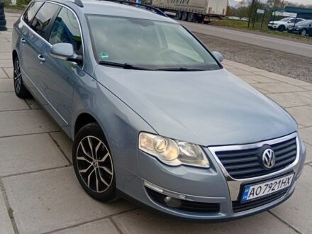 Фольксваген Пассат 2008 в Хусте на Automoto.ua Синий Фольксваген Пассат, объемом двигателя 2 л и пробегом 325 тыс. км за 6200 $, фото 1 на Automoto.ua