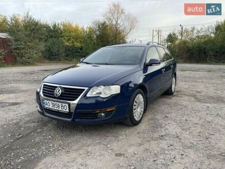 Фольксваген Пассат 2008 в Мукачеве на Automoto.ua Синий Фольксваген Пассат, объемом двигателя 2 л и пробегом 200 тыс. км за 5450 $, фото 1 на Automoto.ua